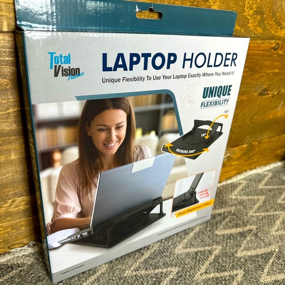 Other - Laptop Stand Riser 10 Degree Heat Dispersion 16 Degree Tilt Fit 10-15in Portable